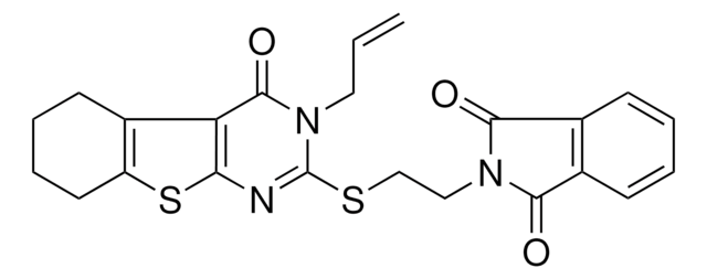 2-{2-[(3-ALLYL-4-OXO-3,4,5,6,7,8-HEXAHYDRO[1]BENZOTHIENO[2,3-D]PYRIMIDIN-2-YL)SULFANYL]ETHYL}-1H-ISOINDOLE-1,3(2H)-DIONE AldrichCPR