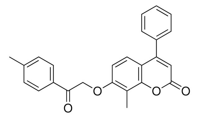 8-METHYL-7-(2-OXO-2-P-TOLYL-ETHOXY)-4-PHENYL-CHROMEN-2-ONE AldrichCPR