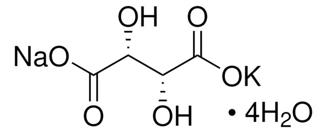 Potassium sodium tartrate tetrahydrate ACS reagent, 99%