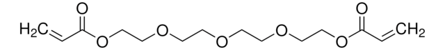 Tetra(ethylene glycol) diacrylate technical grade, contains 100-150&#160;ppm HQ as inhibitor, 150-200&#160;ppm MEHQ as inhibitor