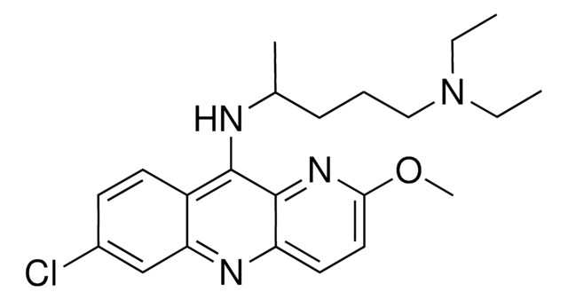 N(4)-(7-chloro-2-methoxybenzo[b][1,5]naphthyridin-10-yl)-N(1),N(1)-diethyl-1,4-pentanediamine AldrichCPR