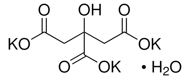 柠檬酸钾 三元 一水合物 purum p.a., &#8805;99.0% (NT)