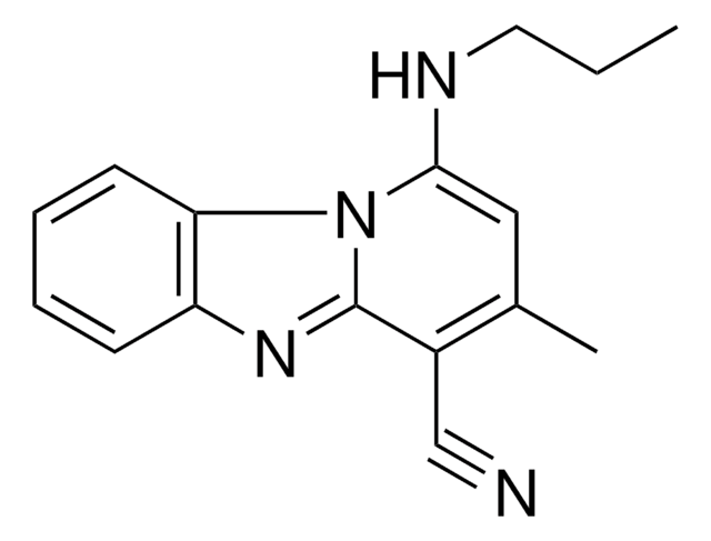 3-METHYL-1-PROPYLAMINO-BENZO(4,5)IMIDAZO(1,2-A)PYRIDINE-4-CARBONITRILE AldrichCPR
