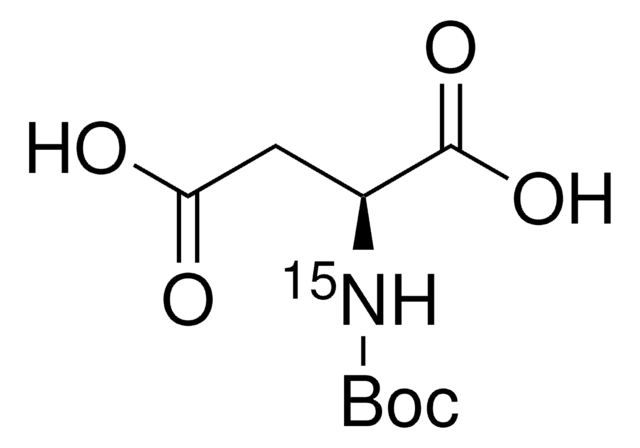 Boc-L-天冬氨酸-15N 98 atom % 15N