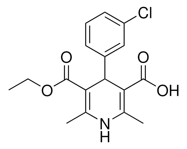 4(3-CL-PH)-5-(ETHOXYCARBONYL)-2,6-DIMETHYL-1,4-DIHYDRO-3-PYRIDINECARBOXYLIC ACID AldrichCPR