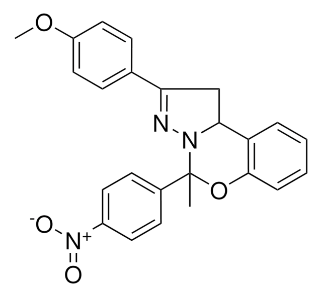2-(4-MEO-PH)4-ME-4-(4-NITRO-PH)1,9B-2H-5-OXA-3,3A-DIAZA-CYCLOPENTA(A)NAPHTHALENE AldrichCPR