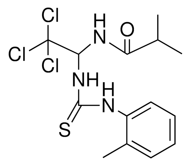 N-(2,2,2-TRICHLORO-1-(3-O-TOLYL-THIOUREIDO)-ETHYL)-ISOBUTYRAMIDE AldrichCPR