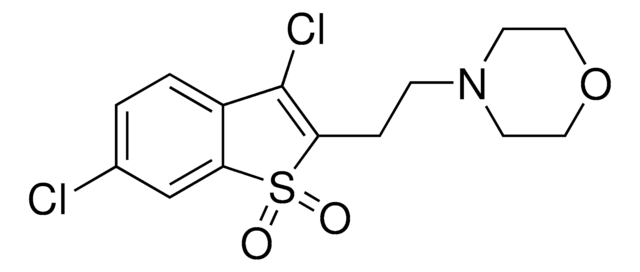 4-[2-(3,6-Dichloro-1,1-dioxido-1-benzothien-2-yl)ethyl]morpholine AldrichCPR