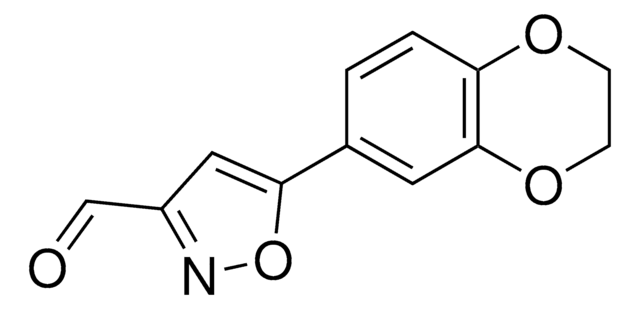 5-(2,3-Dihydrobenzo[b][1,4]dioxin-6-yl)isoxazole-3-carbaldehyde AldrichCPR