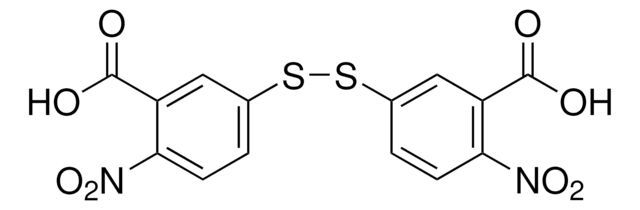 5,5&#8242;-Dithiobis(2-nitrobenzoic acid) &#8805;98%, BioReagent, suitable for determination of sulfhydryl groups