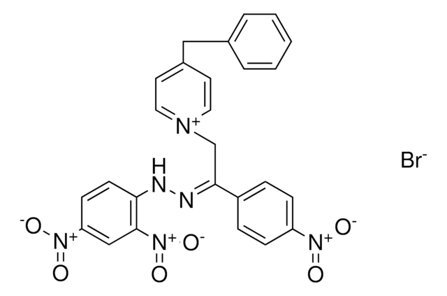 4-BZL-1-(2-((2,4-DINITRO-PH)-HYDRAZONO)-2-(4-NITRO-PH)-ET)-PYRIDINIUM, BROMIDE AldrichCPR