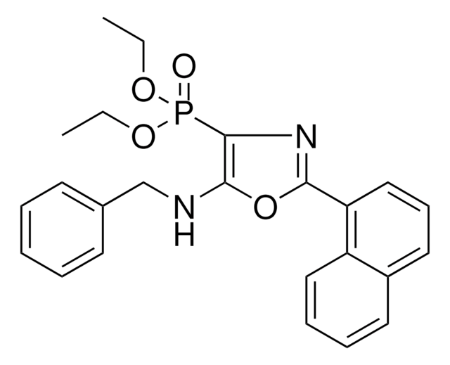 (5-BENZYLAMINO-2-NAPHTHALEN-1-YL-OXAZOL-4-YL)-PHOSPHONIC ACID DIETHYL ESTER AldrichCPR