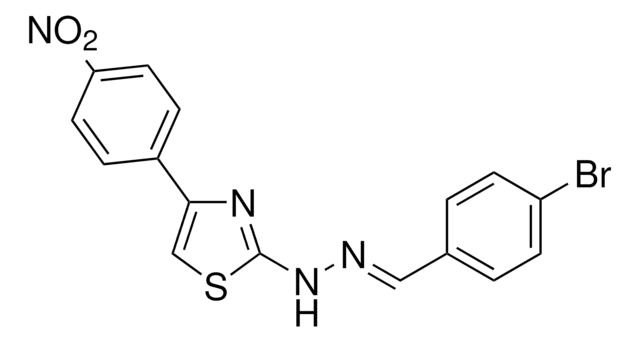 4-BROMOBENZALDEHYDE [4-(4-NITROPHENYL)-1,3-THIAZOL-2-YL]HYDRAZONE AldrichCPR