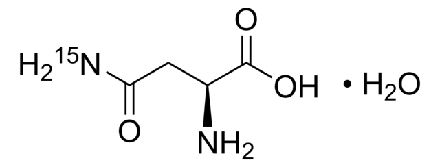 L-Asparagine-(amide-15N) monohydrate 98 atom % 15N