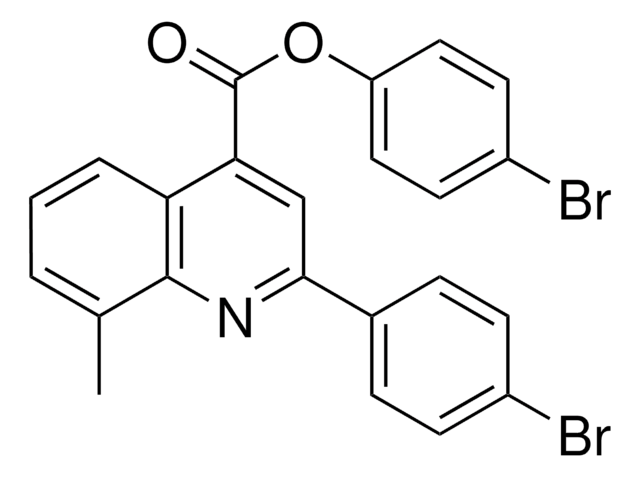 4-BROMOPHENYL 2-(4-BROMOPHENYL)-8-METHYL-4-QUINOLINECARBOXYLATE AldrichCPR