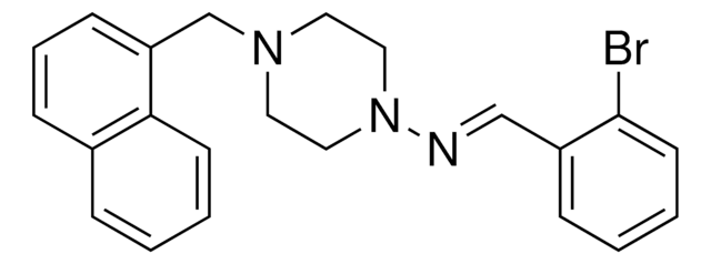 N-(2-BROMOBENZYLIDENE)-4-(1-NAPHTHYLMETHYL)-1-PIPERAZINAMINE AldrichCPR