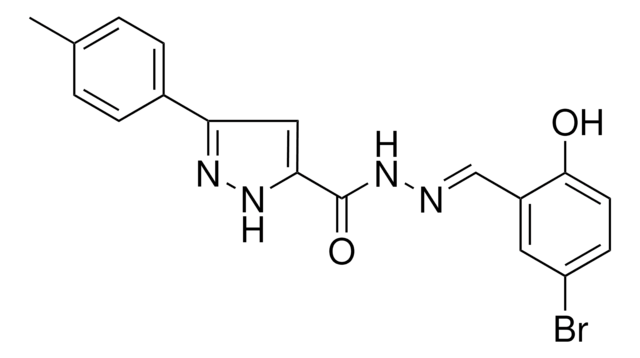 5-P-TOLYL-2H-PYRAZOLE-3-CARBOXYLIC ACID (5-BR-2-HYDROXY-BENZYLIDENE)-HYDRAZIDE AldrichCPR