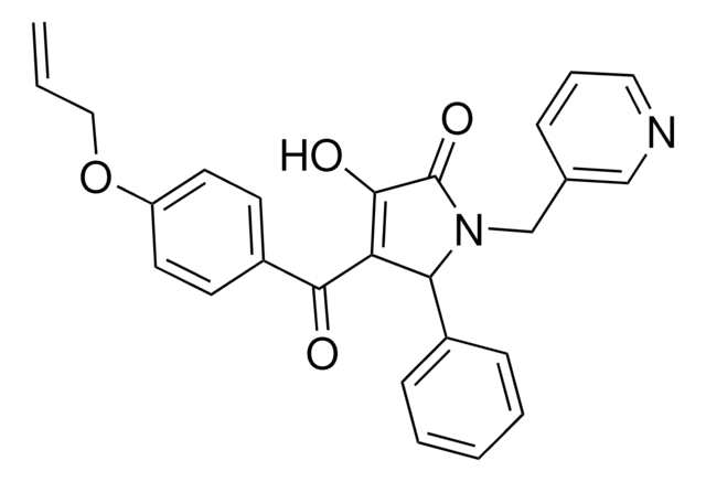 4-[4-(ALLYLOXY)BENZOYL]-3-HYDROXY-5-PHENYL-1-(3-PYRIDINYLMETHYL)-1,5-DIHYDRO-2H-PYRROL-2-ONE AldrichCPR