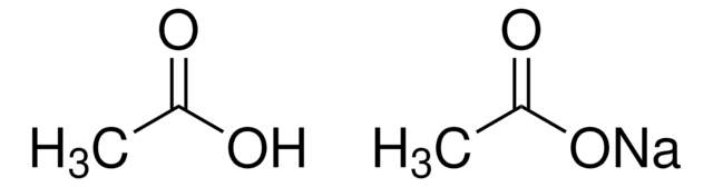 醋酸钠缓冲液 溶液 pH 5.2±0.1 (25&#160;°C), for molecular biology, 3&#160;M, 0.2 &#956;m filtered