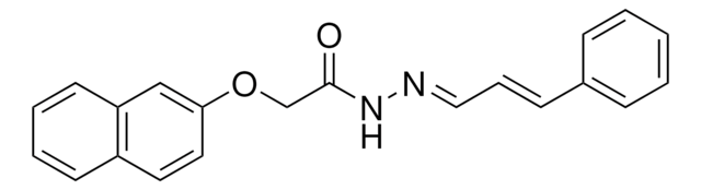 2-(2-NAPHTHYLOXY)-N'-(3-PHENYL-2-PROPENYLIDENE)ACETOHYDRAZIDE AldrichCPR