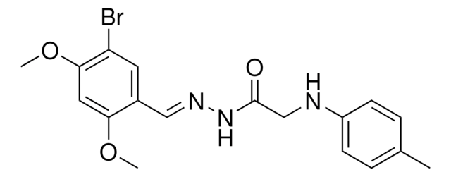 N'-(5-BROMO-2,4-DIMETHOXYBENZYLIDENE)-2-(4-TOLUIDINO)ACETOHYDRAZIDE AldrichCPR