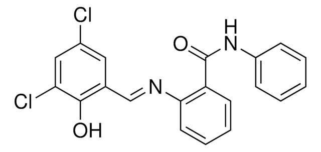 2-((3,5-DICHLORO-2-HYDROXY-BENZYLIDENE)-AMINO)-N-PHENYL-BENZAMIDE AldrichCPR