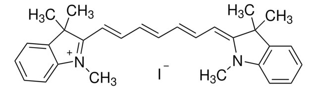 碘化-1,1′,3,3,3′,3′-六甲基吲哚三羰花青 97%