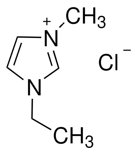 1-Ethyl-3-methylimidazolium chloride dry, &#8805;98.0% (T)