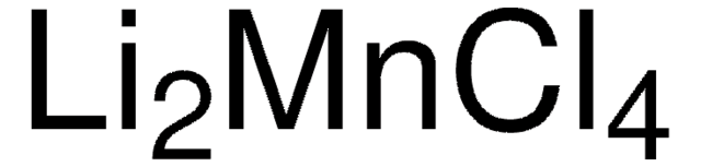 Manganese(II) chloride bis(lithium chloride) complex solution density: 0.956&#160;g/mL&#160;at 25&#160;°C, 0.5&#160;M in THF