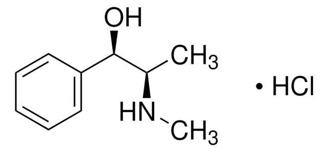 (+)-Pseudoephedrine hydrochloride solution 1.0&#160;mg/mL in methanol