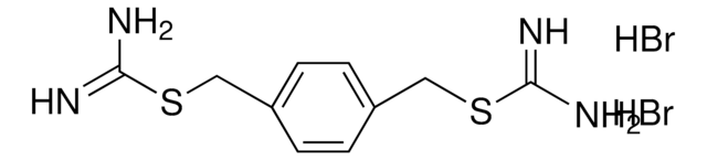 2-(4-CARBAMIMIDOYLSULFANYLMETHYL-BENZYL)-ISOTHIOUREA, DI-HYDROBROMIDE AldrichCPR