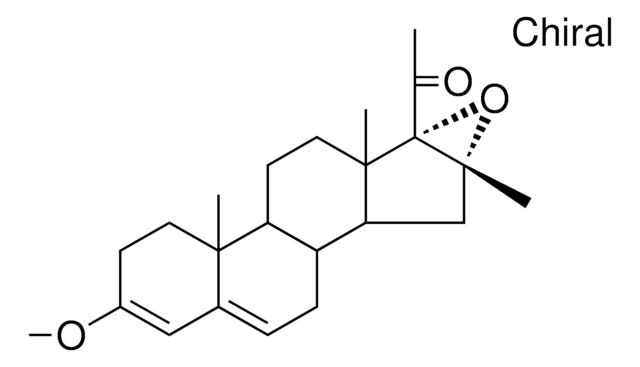 1-[(6bS,7aR)-2-methoxy-4a,6a,7a-trimethyl-3,4,4a,4b,5,6,6a,7a,8,8a,8b,9-dodecahydro-6bH-naphtho[2',1':4,5]indeno[1,2-b]oxiren-6b-yl]ethanone AldrichCPR