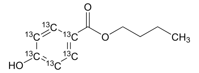 Butyl 4-hydroxybenzoate-(ring-13C6) PESTANAL&#174;, analytical standard