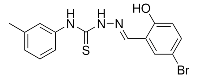 5-BROMO-2-HYDROXYBENZALDEHYDE N-(3-METHYLPHENYL)THIOSEMICARBAZONE AldrichCPR
