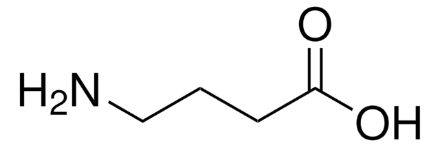 &#947;-Aminobutyric acid certified reference material, TraceCERT&#174;, Manufactured by: Sigma-Aldrich Production GmbH, Switzerland