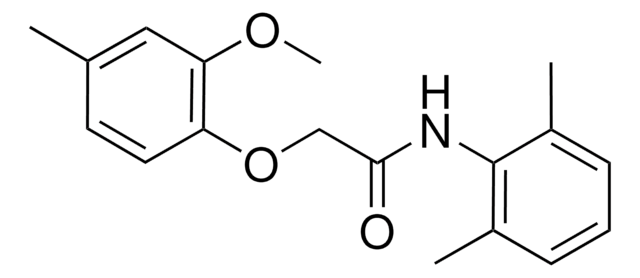 N-(2,6-DIMETHYLPHENYL)-2-(2-METHOXY-4-METHYLPHENOXY)ACETAMIDE AldrichCPR