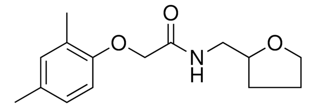 2-(2,4-DIMETHYLPHENOXY)-N-(TETRAHYDRO-2-FURANYLMETHYL)ACETAMIDE AldrichCPR