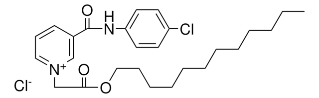 3-(4-CHLOROPHENYLCARBAMOYL)-1-(DODECYLOXYCARBONYLMETHYL)-PYRIDINIUM CHLORIDE AldrichCPR
