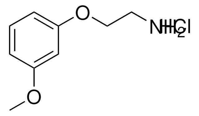 2-(3-METHOXY-PHENOXY)-ETHYLAMINE, HYDROCHLORIDE AldrichCPR