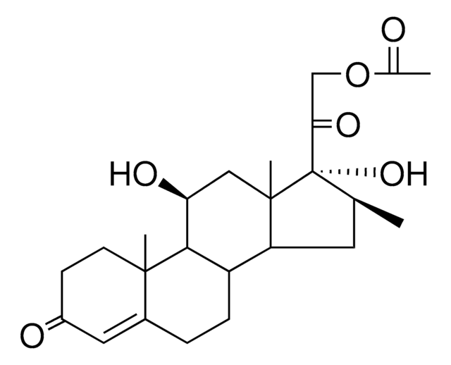 (11&#946;,16&#946;)-11,17-Dihydroxy-16-methyl-3,20-dioxopregn-4-en-21-yl acetate AldrichCPR