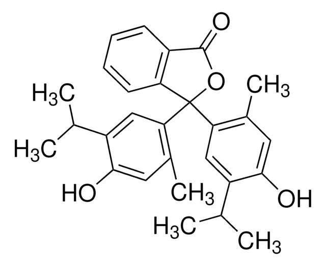 百里酚酞 ACS reagent, indicator (pH 8.8-10.5)