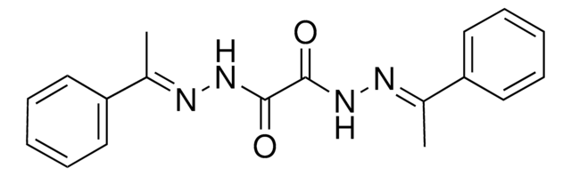 N'(1),N'(2)-bis[(E)-1-phenylethylidene]ethanedihydrazide AldrichCPR