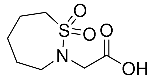 2-(1,1-Dioxido-1,2-thiazepan-2-yl)acetic acid AldrichCPR