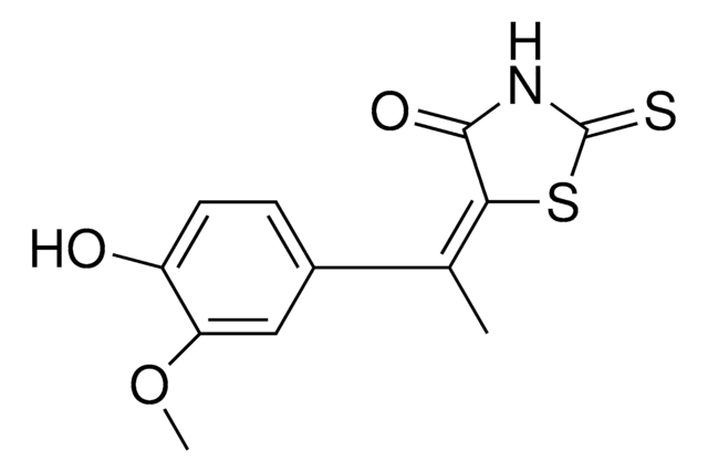 5-(ALPHA-METHYLVANILLYLIDENE)RHODANINE AldrichCPR