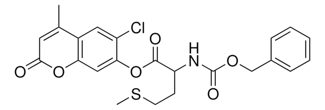 6-CHLORO-4-METHYL-2-OXO-2H-CHROMEN-7-YL 2-{[(BENZYLOXY)CARBONYL]AMINO}-4-(METHYLSULFANYL)BUTANOATE AldrichCPR