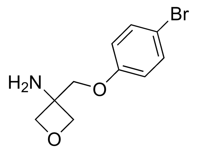 3-[(4-Bromophenoxy)methyl]-3-oxetanamine AldrichCPR