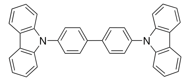 4,4&#8242;-Bis(N-carbazolyl)-1,1&#8242;-biphenyl sublimed grade, 99.9% trace metals basis