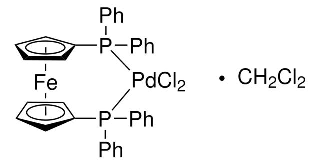 [1,1&#8242;-Bis(diphenylphosphino)ferrocene]dichloropalladium(II), complex with dichloromethane