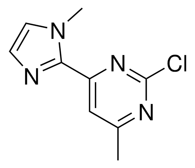 2-Chloro-4-methyl-6-(1-methyl-1H-imidazol-2-yl)pyrimidine AldrichCPR