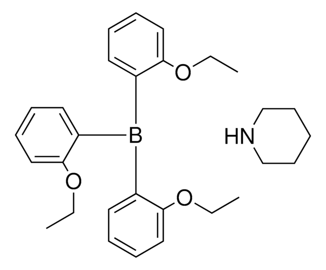 TRIS-(2-ETHOXY-PHENYL)-BORANE, COMPOUND WITH PIPERIDINE AldrichCPR
